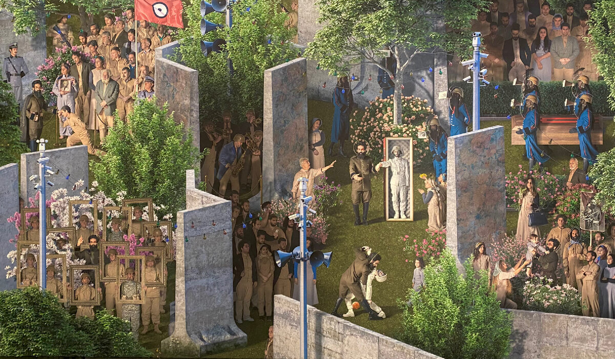 Воскрешение Лазаря. 2021. Сиамак Филизаде