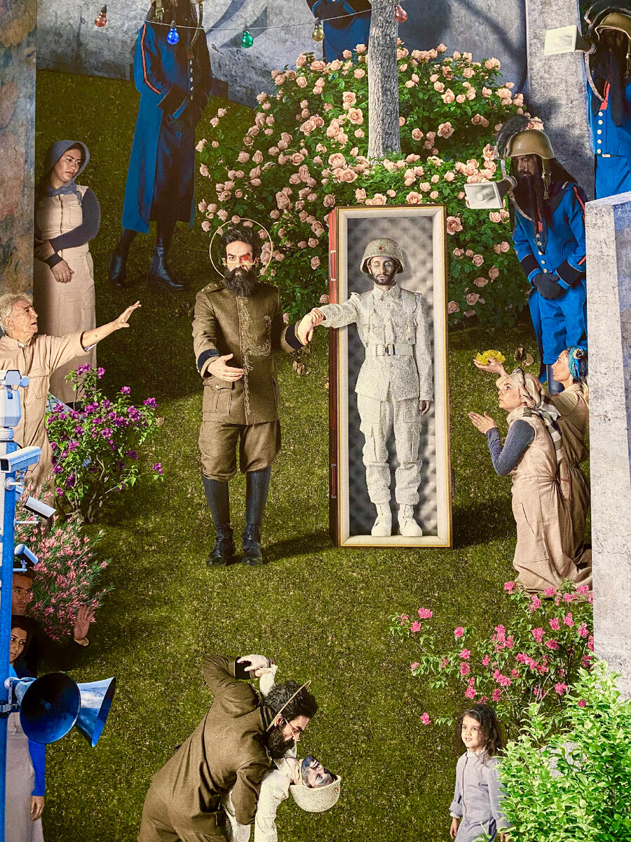 Воскрешение Лазаря. 2021. Сиамак Филизаде. Фрагмент 