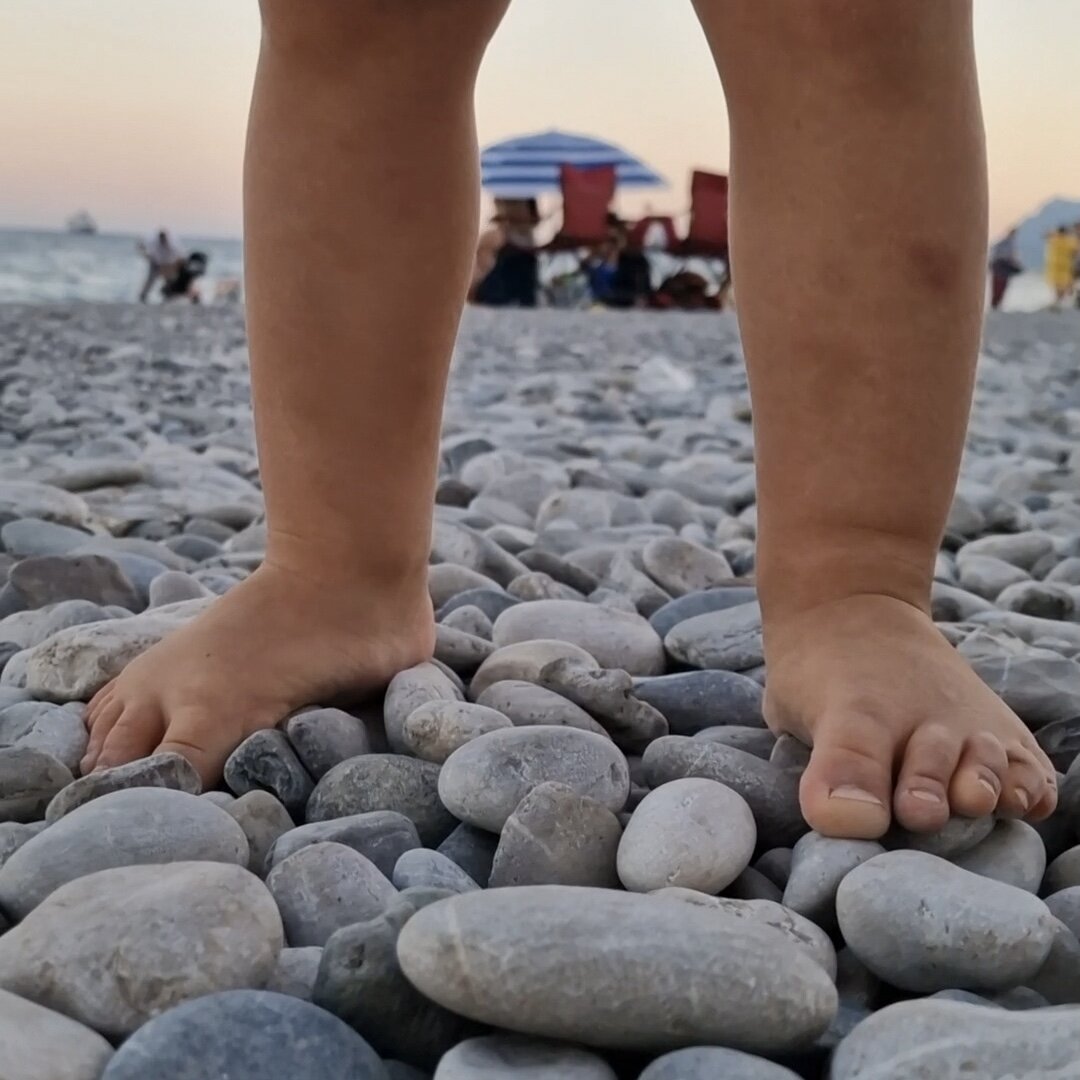 Ножки моего младшего сына 