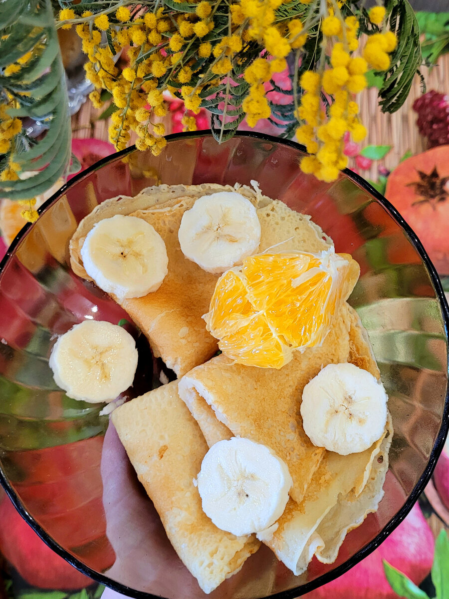 Наши первые масленичные блинчики 2024.  Сидим дома, болеем ☕️