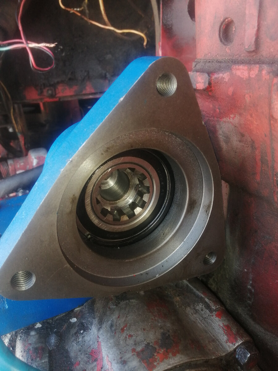 Плита имеет два подшипника (усиленная)