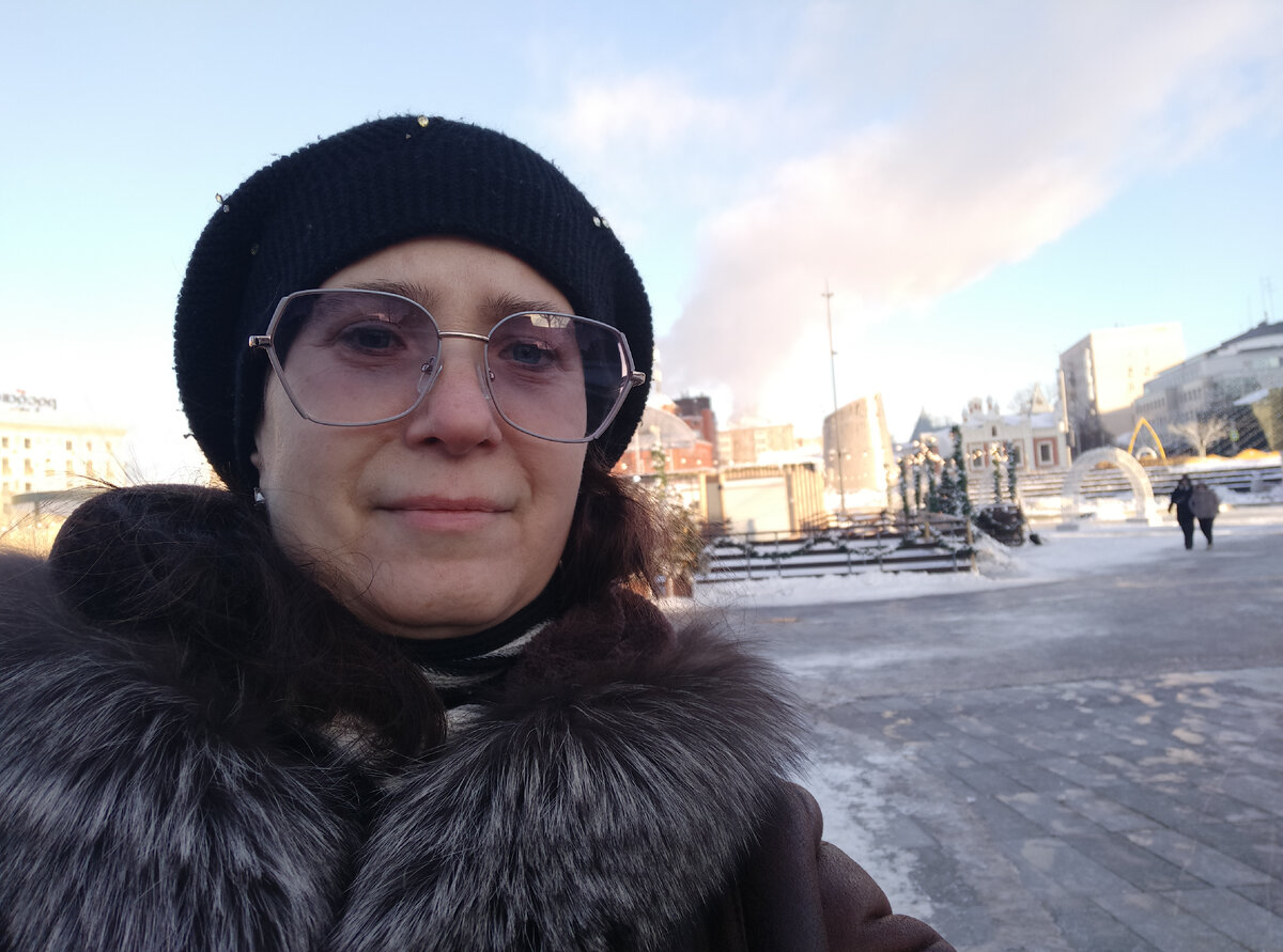 поездка прошедшей зимой в Москву