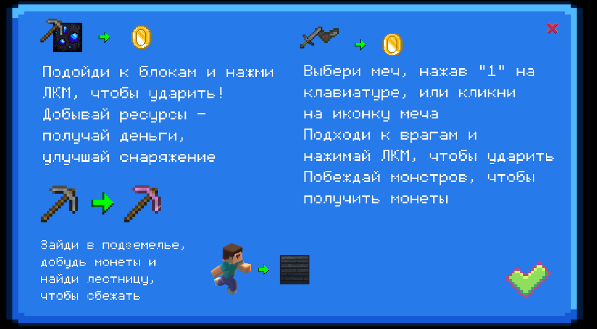 Никто не будет читать ваш текстовый туториал (даже друзья, которых вы попросили поиграть)