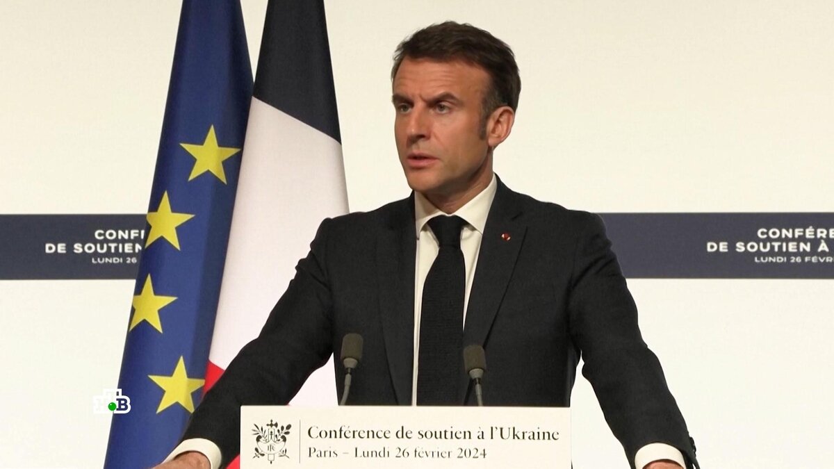    Слова Макрона об отправке войск на Украину вызвали в НАТО переполох