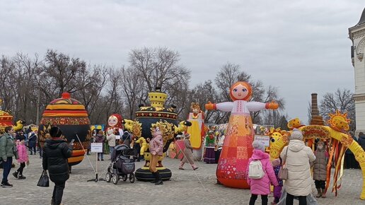 Встречаем Масленицу на Дону. Ростов - Новочеркасск. часть 2.