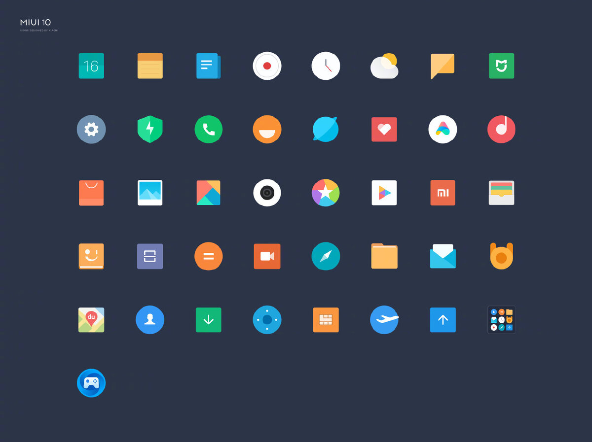 Обозначение значков на экране смартфона Xiaomi