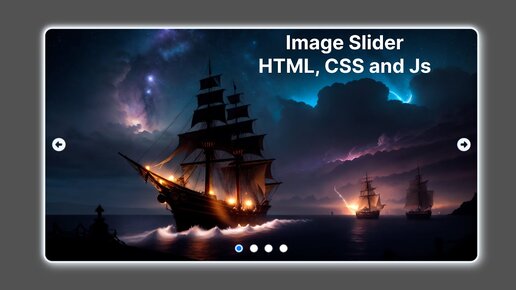 Как создать красивый слайдер для галереи изображений с помощью HTML CSS и JavaScript | Monster Tem