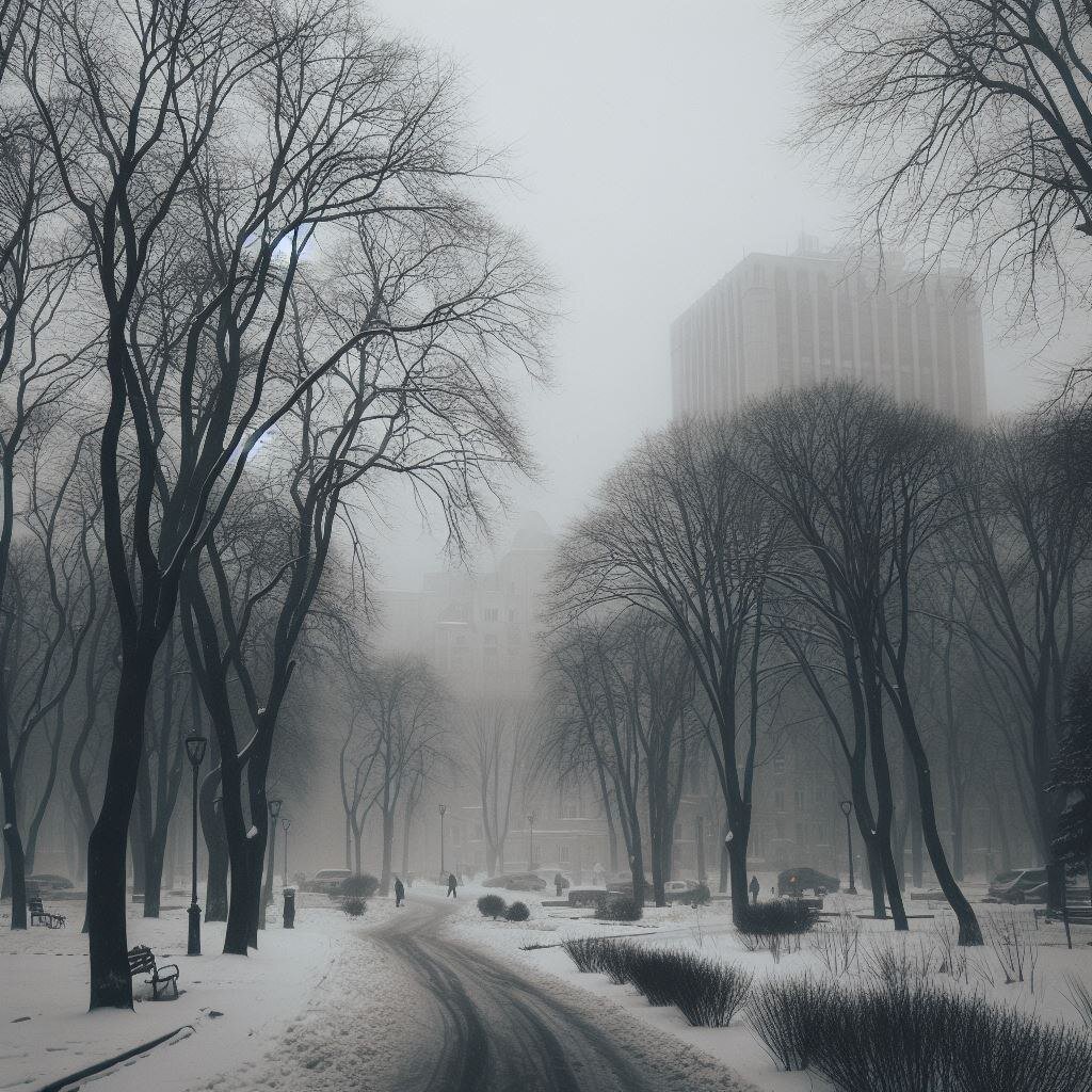 Типичный весенний пейзаж нарисовал ИИ. В "ноту" попал. Не хватает только грустного Якубовича и песни про безысходность.