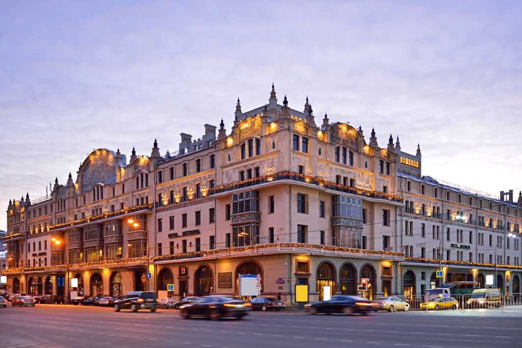 Гостиница "Метрополь" в центре Москвы. Здесь и далее все фото взяты из открытых источников