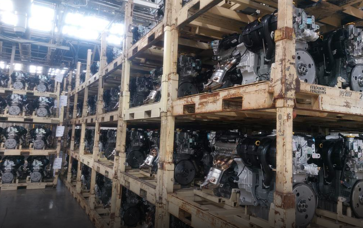 Новые двигатели 1.8 на складе АвтоВАЗа 