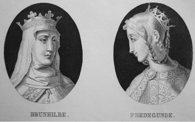Брунгильда и Фредегонда.. Две королевы.