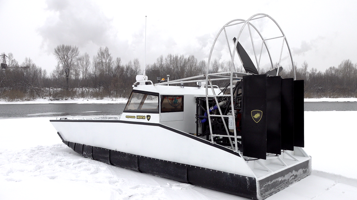 Аэролодка «Нерпа 460КД». Без баллонов, без чешуи.