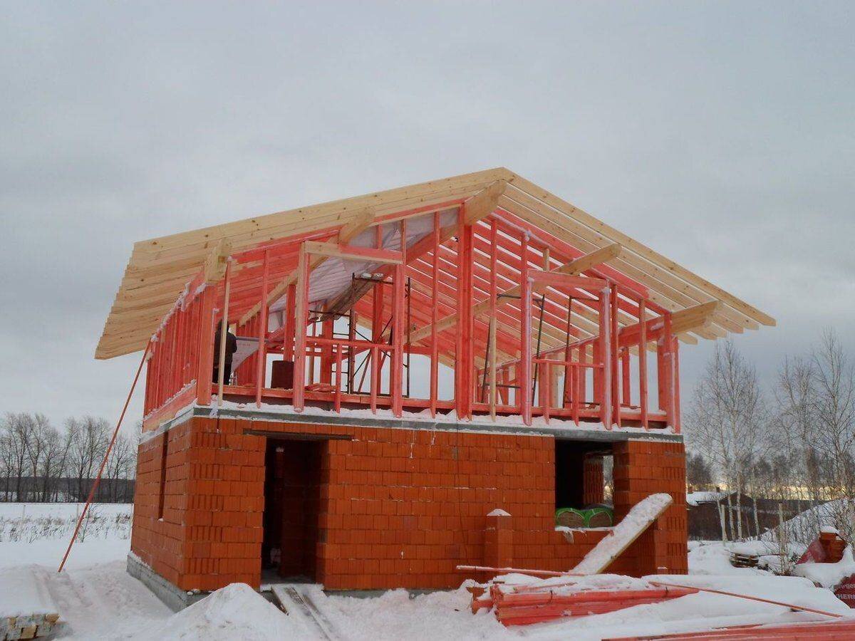 Каркасный второй этаж