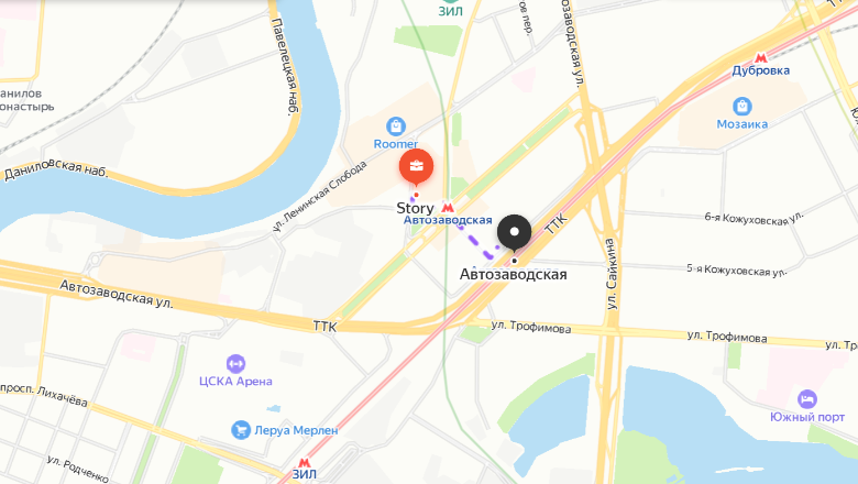 Станция метро в 5 минутах ходьбы от дома