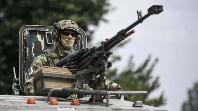 © РИА Новости / Константин Михальчевский Военнослужащий ВС России. Архивное фото