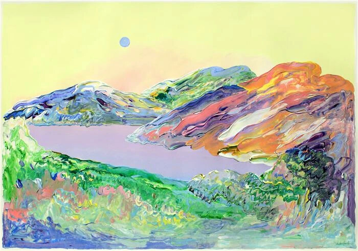 Жанетт Лафонтин, "Дневная луна", 2024.