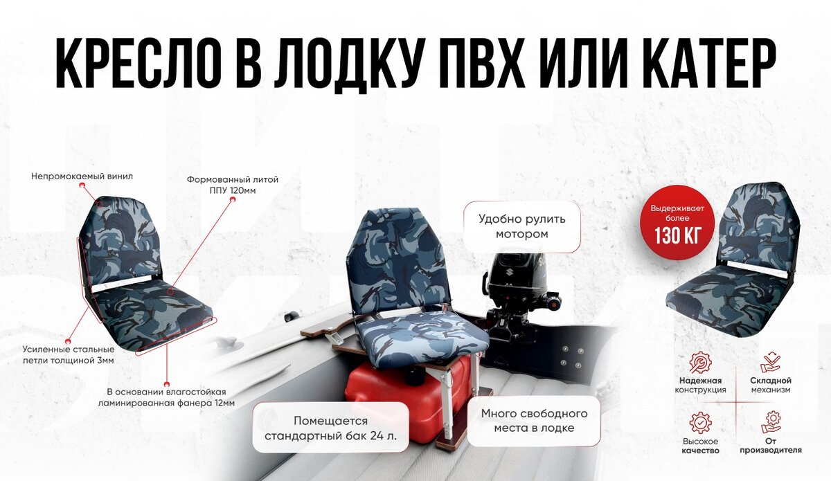 Общие характеристики кресла "Кокпит Lite"