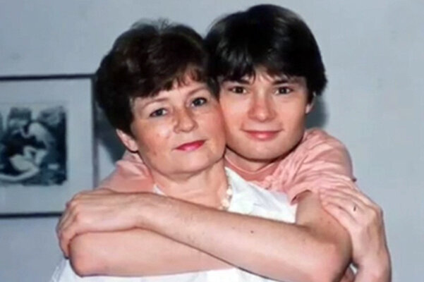 Елена Никита с сыном Вадимом