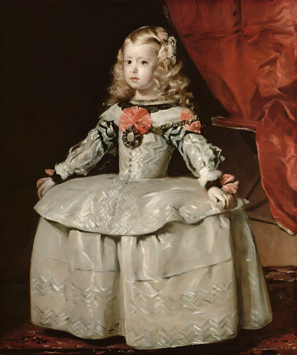 Диего Веласкес, «Портрет инфанты Маргариты в белом платье», 1656.