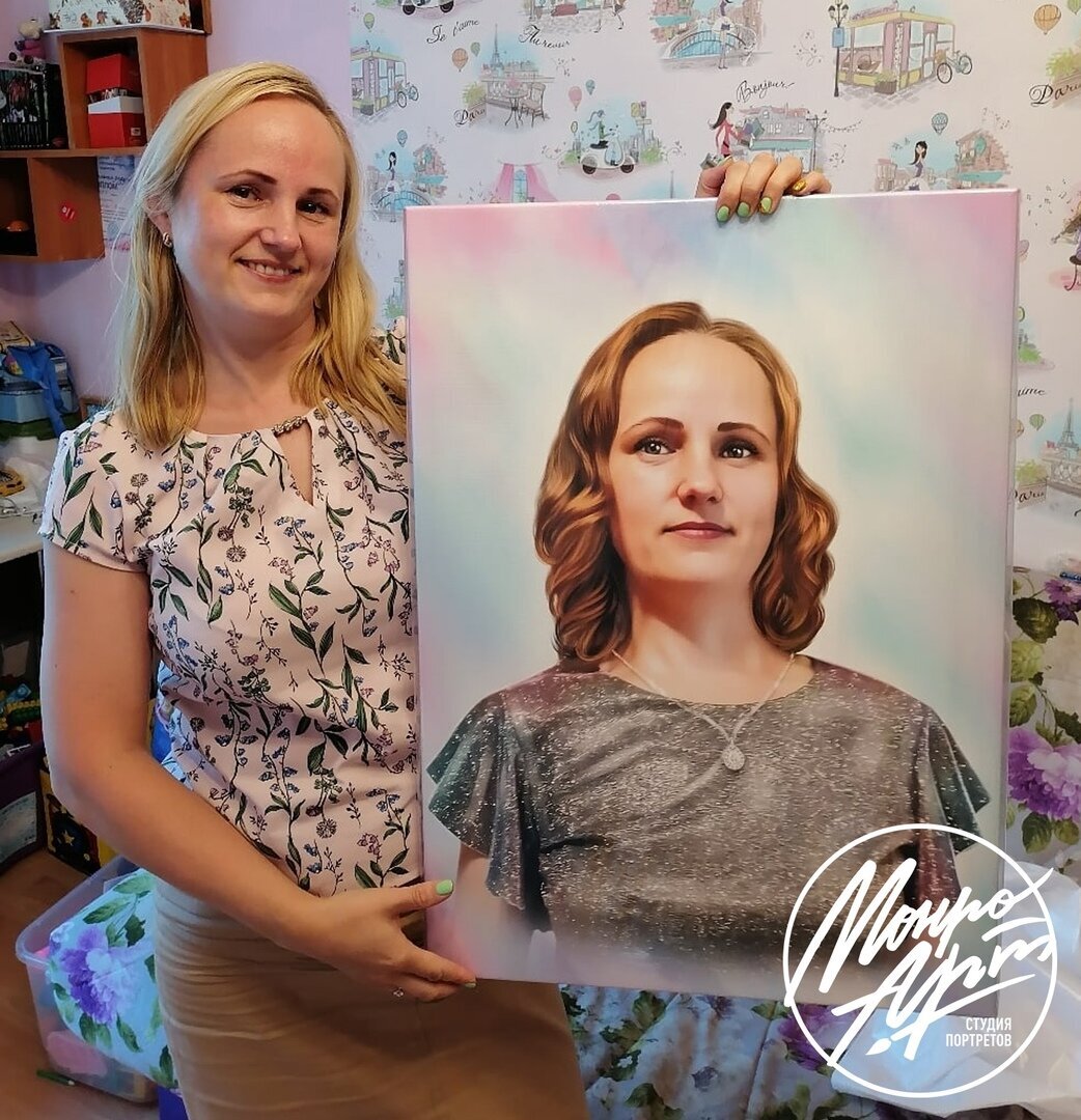  Все еще думаете, чем удивить жену? А как насчет ее портрета?