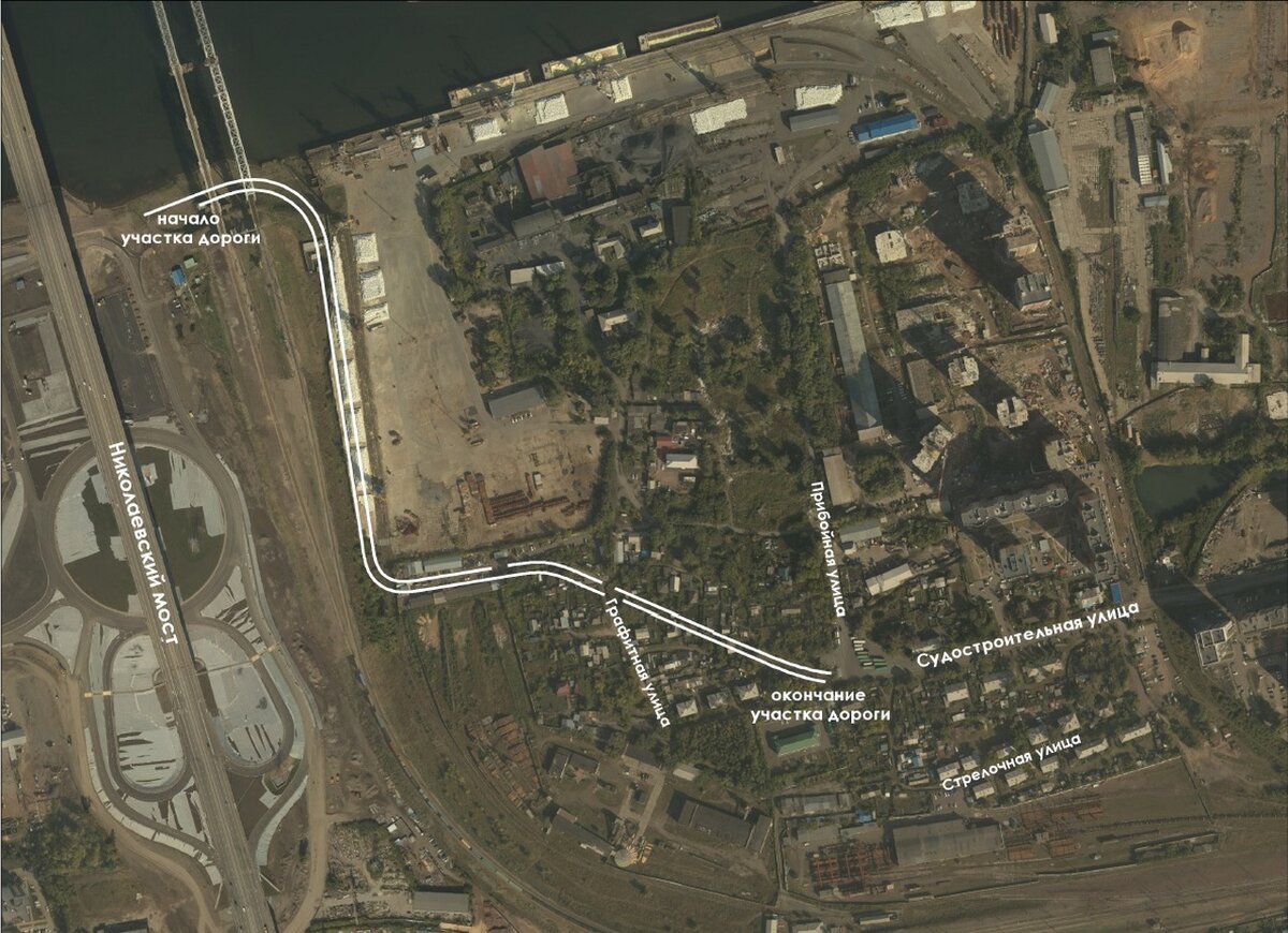     Начинаться дорога будет под ж.-д. мостом, а заканчиваться возле автобусной остановки «ЛДК». Ее возведение позволит жителям Белых Рос и Пашенного напрямую и быстро попадать на ул. Свердловскую и – через Николаевский мост – на ул. Копылова и в Северо-Западный район города