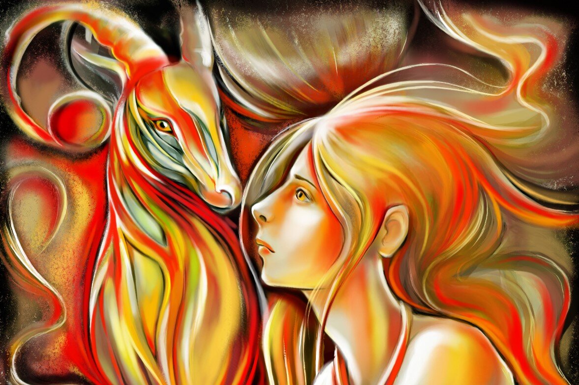 Козерог. Фото в свободном доступе.