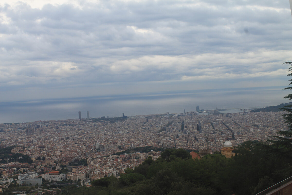 Вид на город