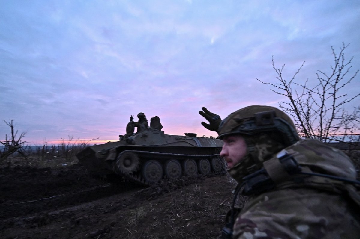    Украинские военные.