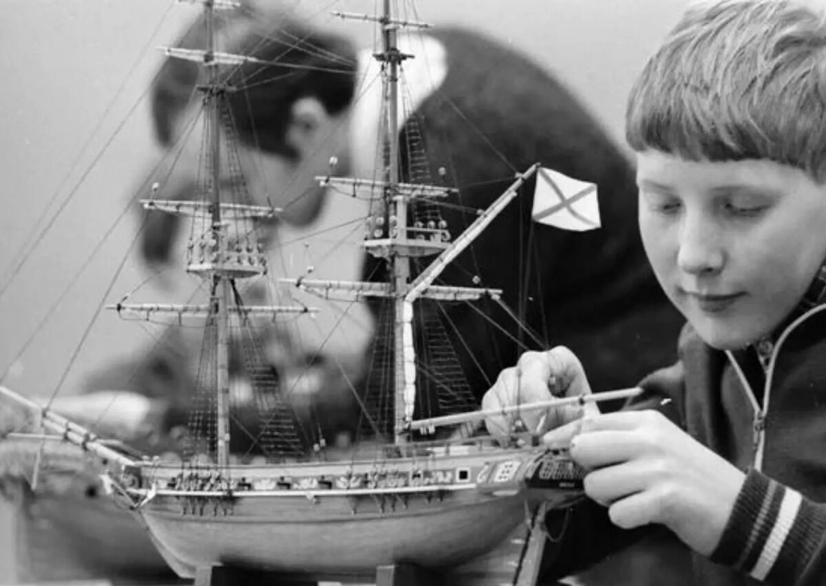 В СССР Судомоделизм был очень популярным хобби для детей и взрослых.