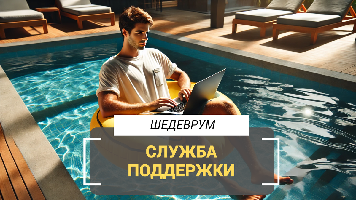Ссылка на службу поддержки Шедеврум прилагается в этом посте.