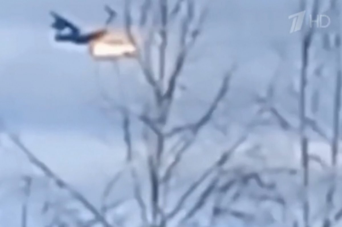    Пилоты упавшего Ил-76, вероятно, приписанного к Твери, увели его от домов