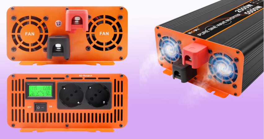 Лучшие инверторы 12-220В и 24В в 220В