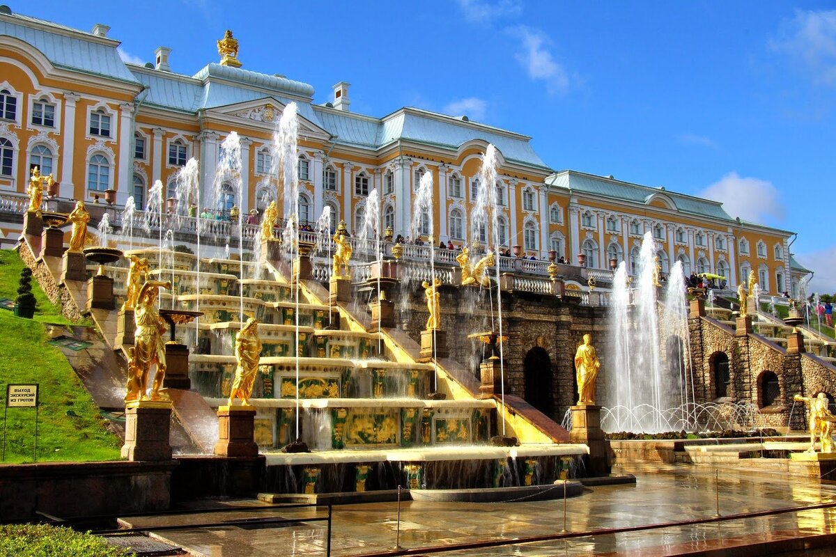Петергоф в санкт петербурге фото