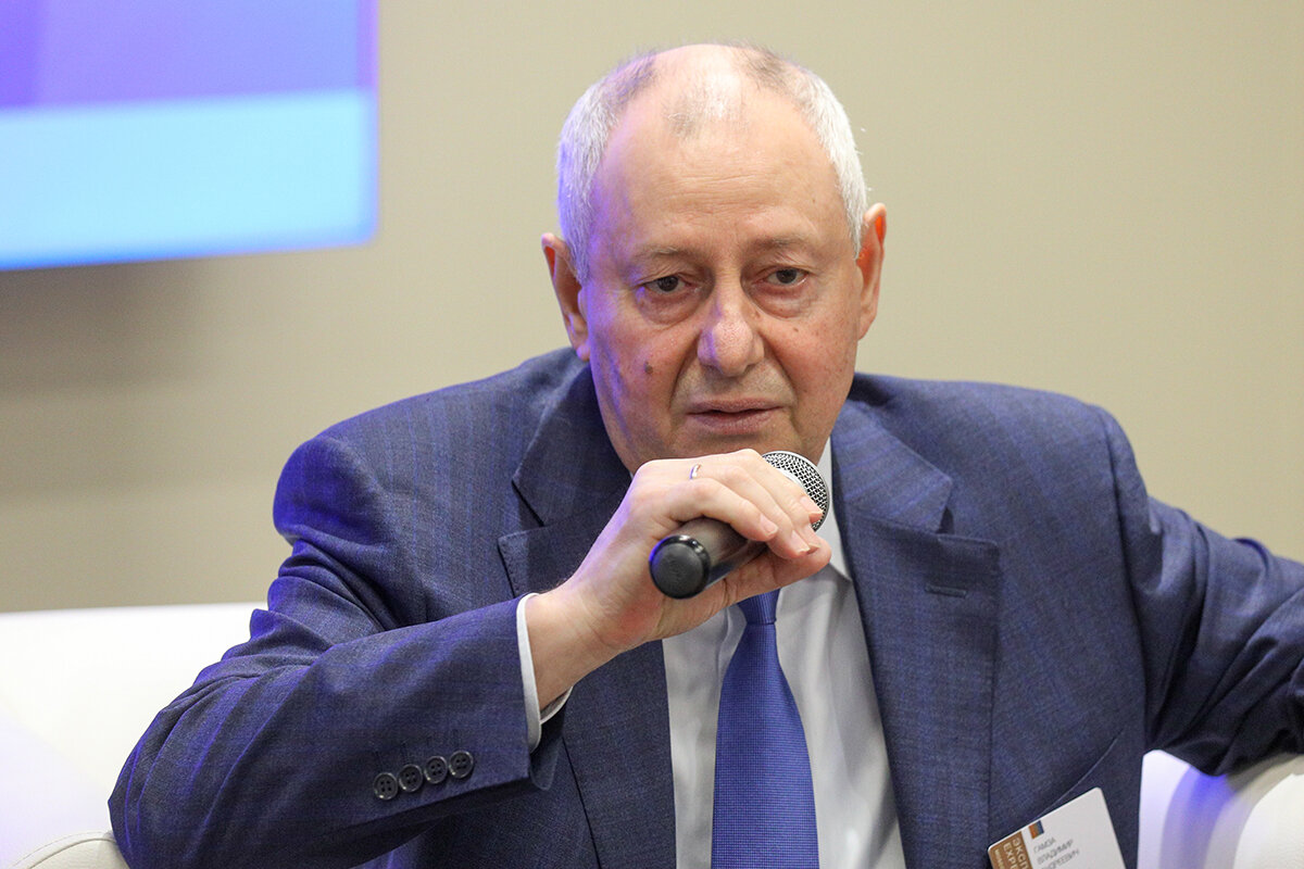 На фото: Владимир Гамза, председатель Совета ТПП РФ по финансово-промышленной и инвестиционной политике