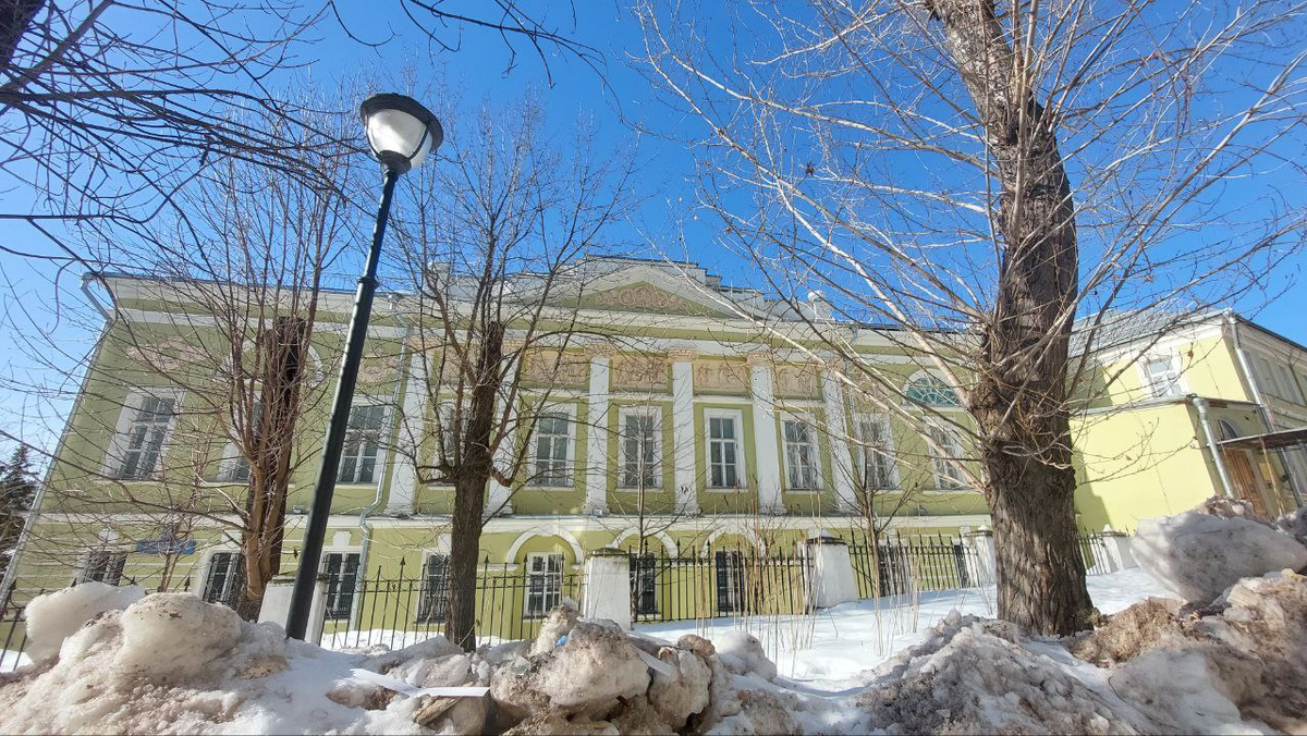 Усадьба Тургеневых - Боткиных, фото автора, март 2024г.