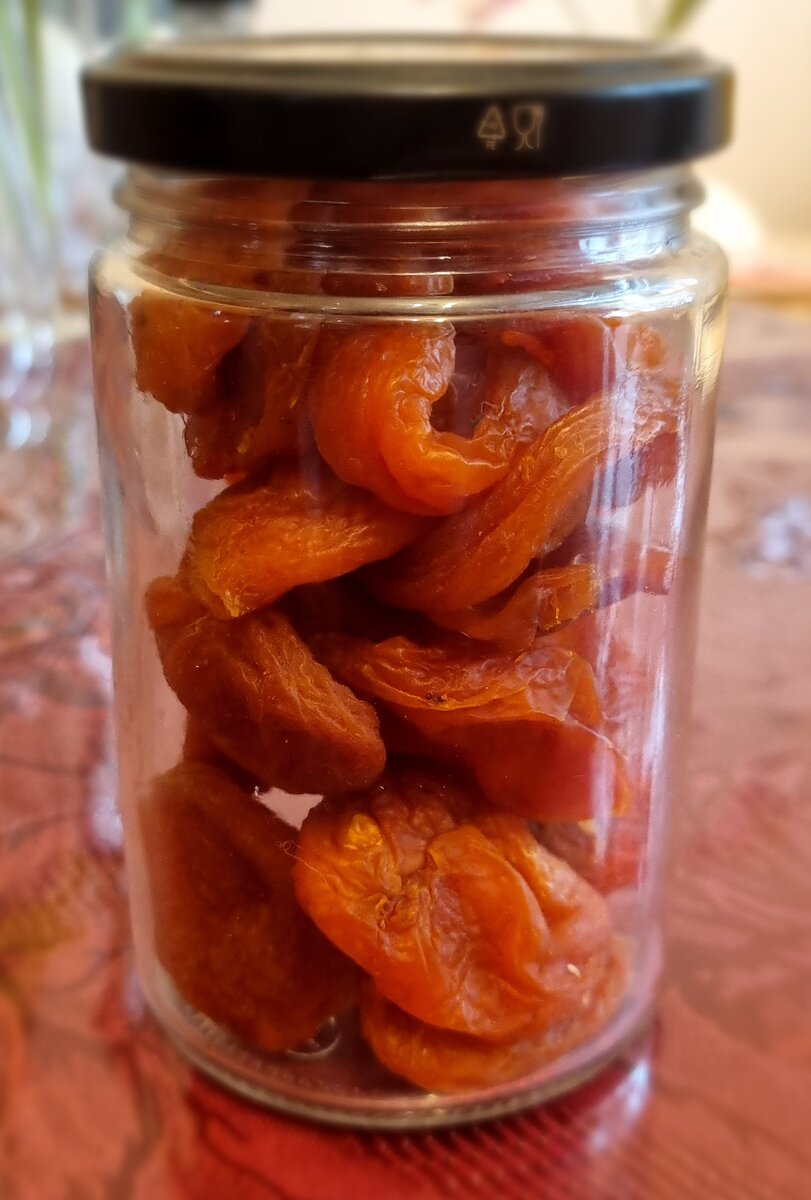 Пример хранения кураги