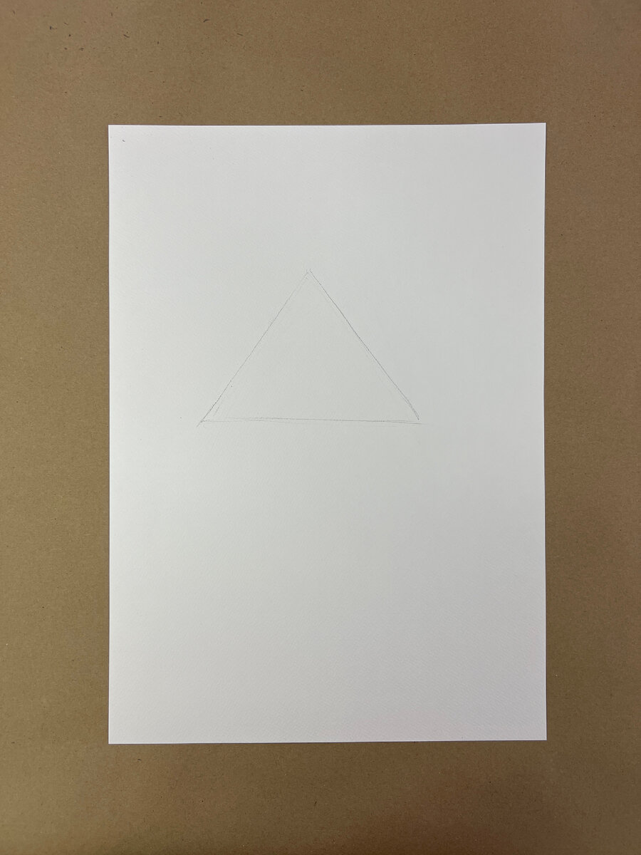 Первый этап наброска