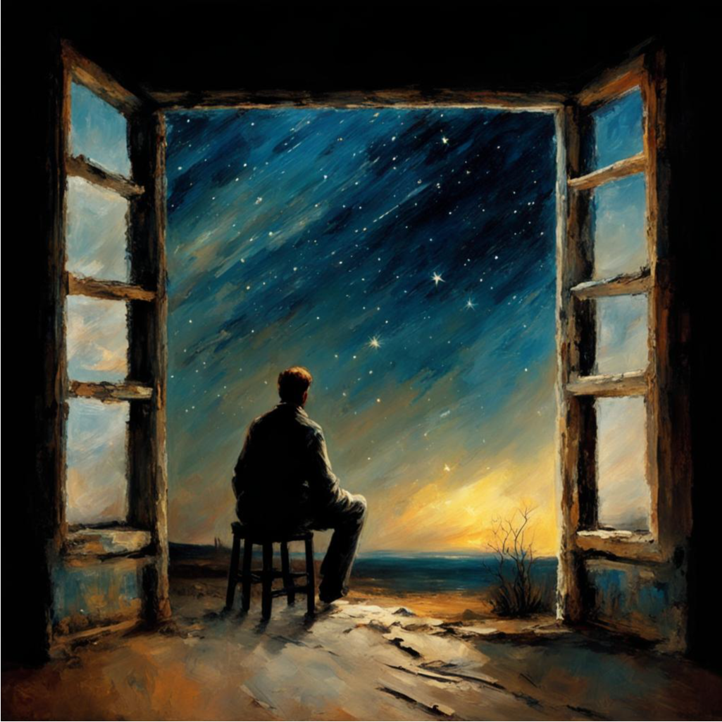 у человека одна нога, зато у стула их целых пять. Баланс соблюдён