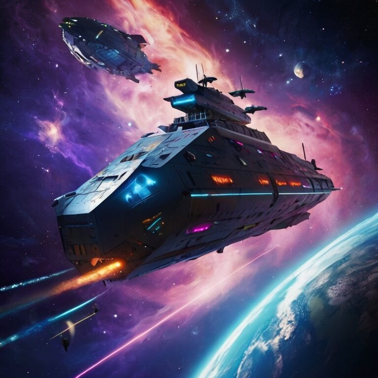 Пилотирование через космические бури.