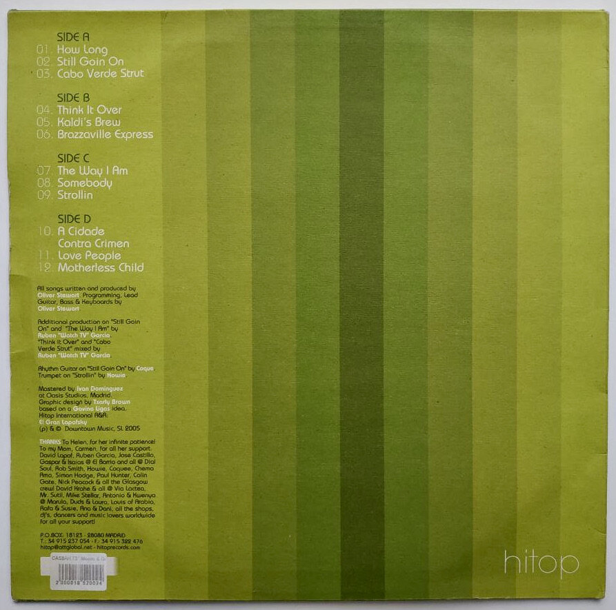 Casbah 73 – Moods And Grooves (винил 2LP) 2005, Spain
