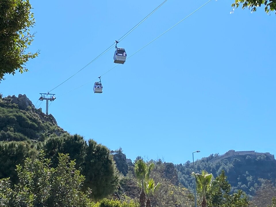 Канатная дорога в Аланье