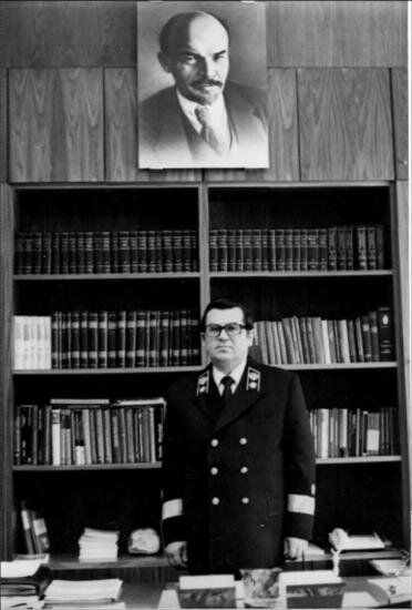 Е. А. Козловский в своём кабинете. Из открытых источников