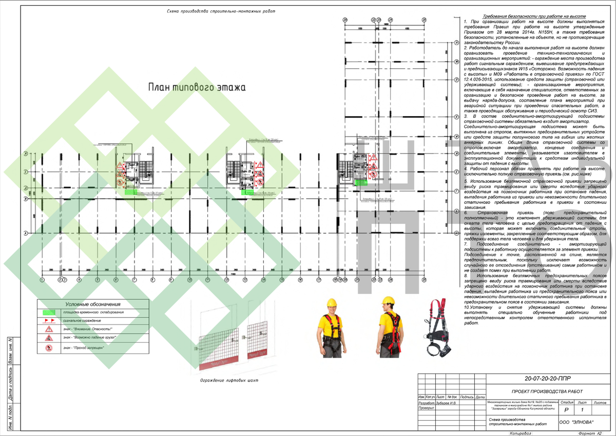 ППР на монтаж лифтового оборудования в г. Обнинск. Пример работы. | ШТАБ  ПТО | Разработка ППР, ИД, смет в строительстве | Дзен