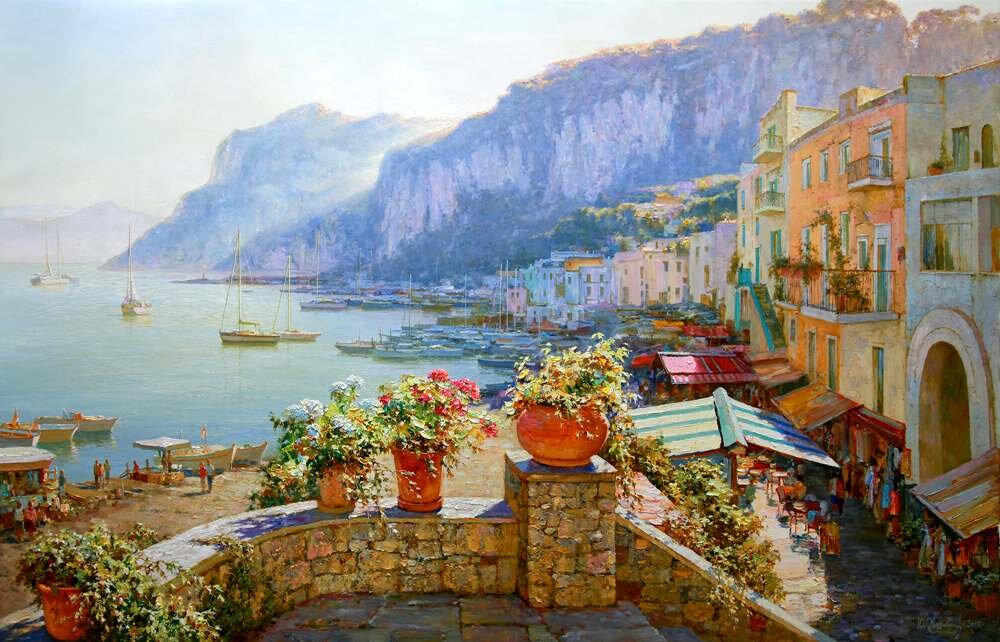 Художник Обуховский Ю.А. (фото из свободного доступа Яндекс-картинки)