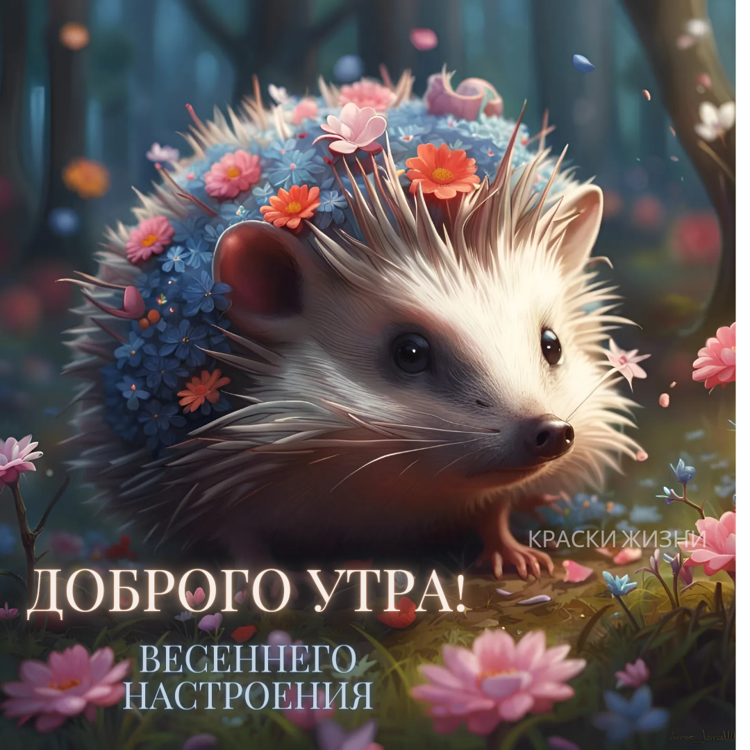 Доброго утра! Весеннего настроения.