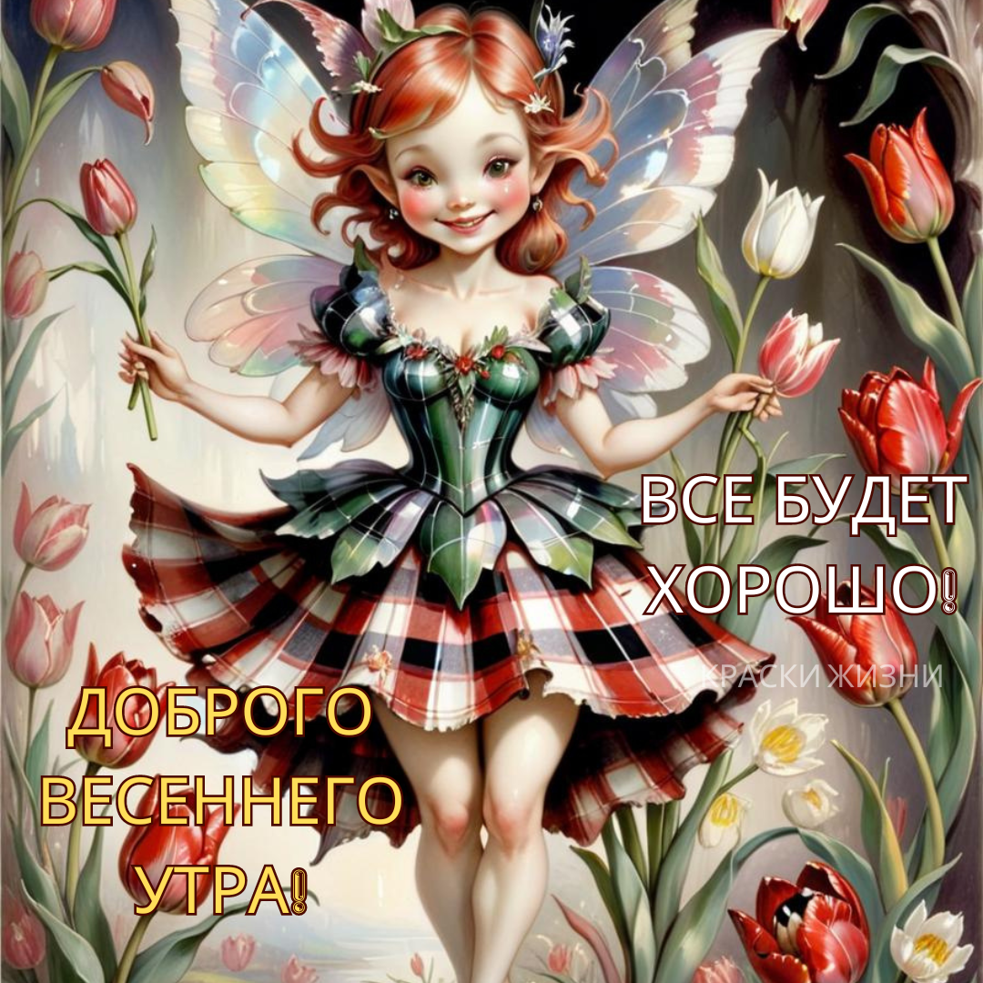 Доброго весеннего утра! Все будет хорошо!
