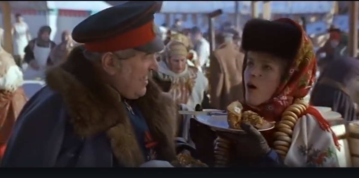 Кадр из фильма "Сибирский цирюльник"