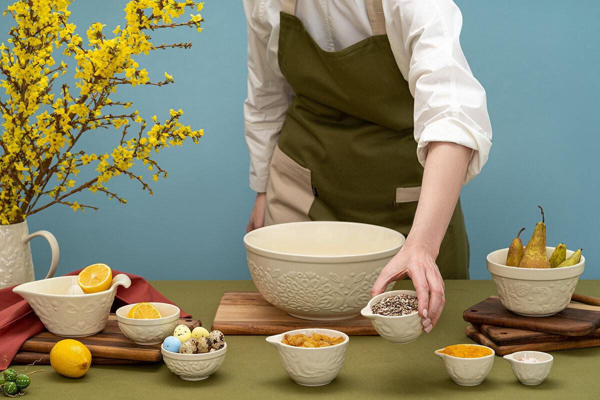 Мерные чаши подойдут не только для измерения объема продуктов, но и для сервировки: изюма, орехов, сухофруктов и соусов.