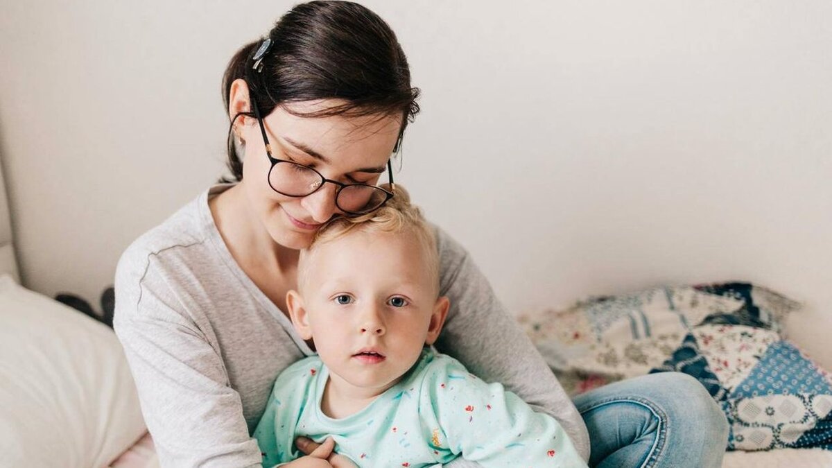 Миша с мамой © Фото: из личного архива