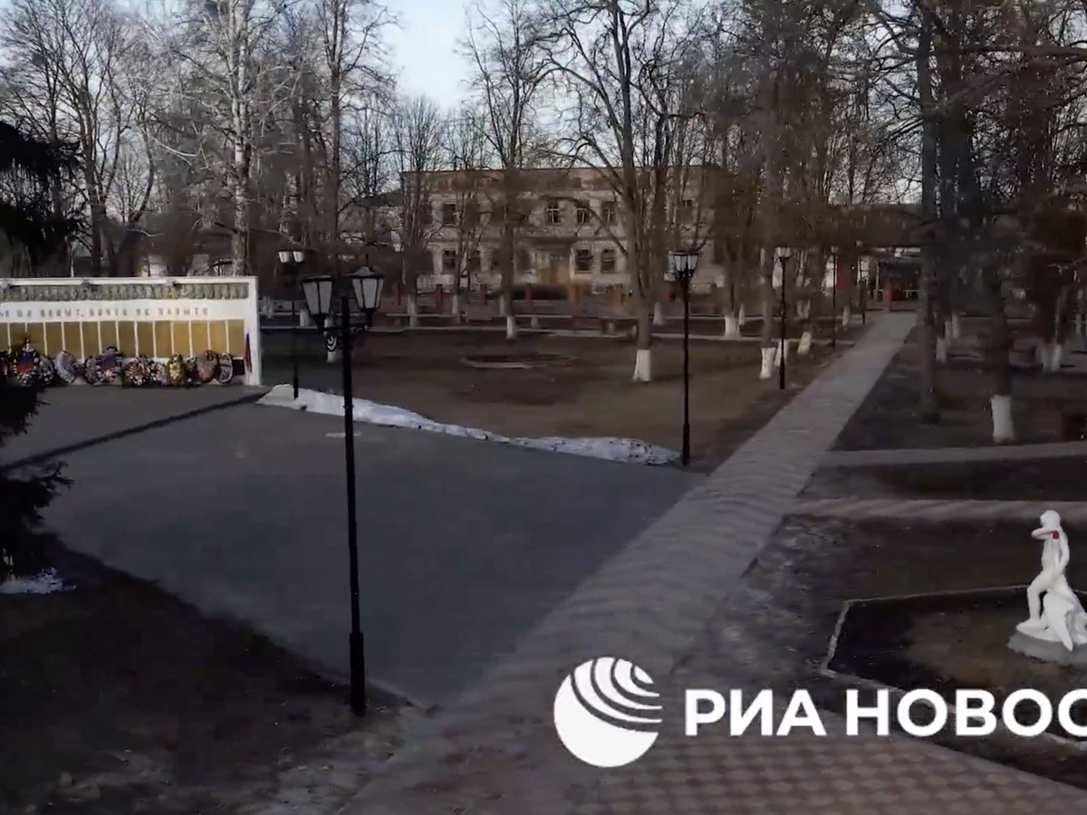    Поселок Теткино Курской области© РИА Новости